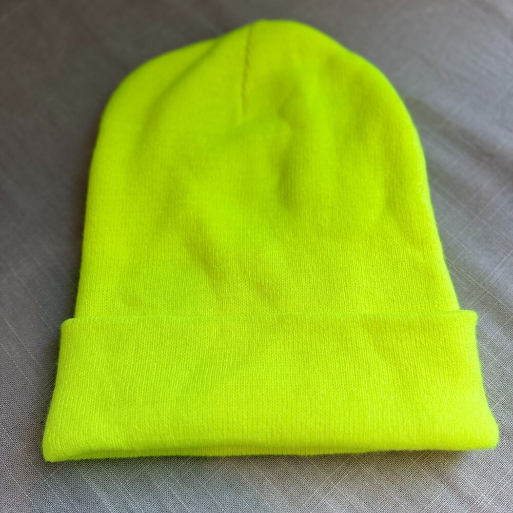 Neon Yellow Carhartt Beanie